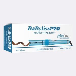 BaBylissPRO Nano Titanium MiraCurl - Blue